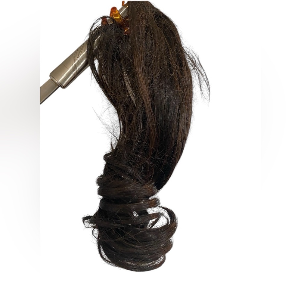 NIB- Toni Brattin Playful Pouf Dark Brown Hair Extension